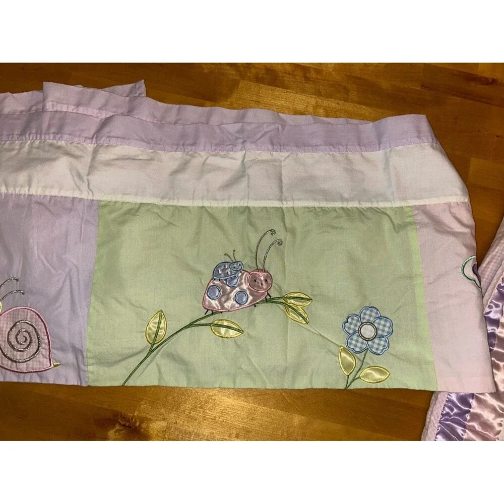 Kids Line Gossamer Wings Nursery Decor Window Valance Panel Up To 48 Inch Window